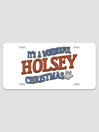 It's A Wonderful Christmas : License Plates