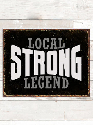Local Legend : Tin Signs