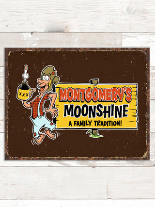 Moonshine : Tin Signs