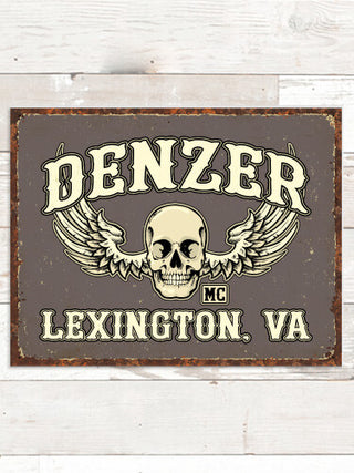 Motorcycle Club : Tin Signs
