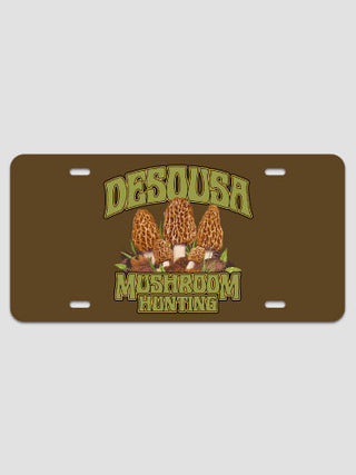 Mushroom Hunting : License Plates
