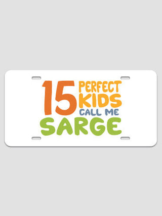Perfect Kids : License Plates