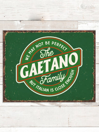 Perfectly Italian : Tin Signs