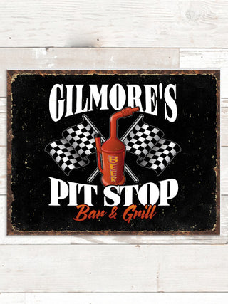Pit Stop : Tin Signs