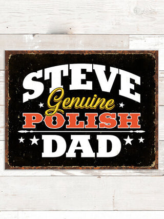 Polish Dad : Tin Signs