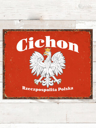 Polish Eagle : Tin Signs