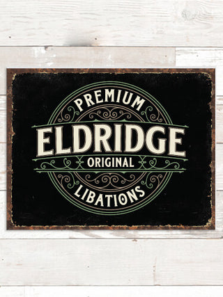 Premium Libations : Tin Signs