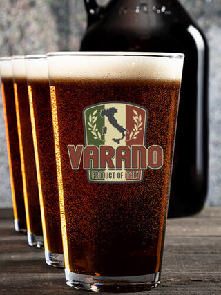 Product Of Italy : Growler Pint Glass Gift Sets - Color Printed