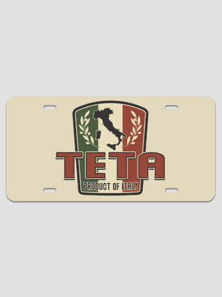 Product Of Italy : License Plates