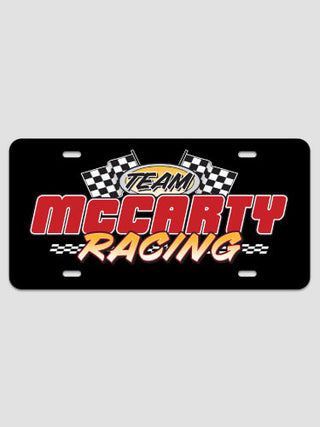 Racing Team : License Plates