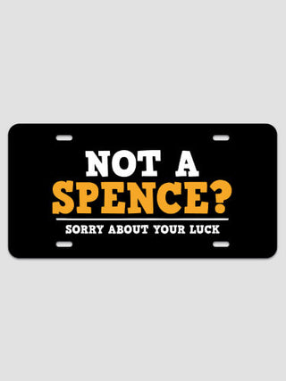 Sorry About Your Luck : License Plates