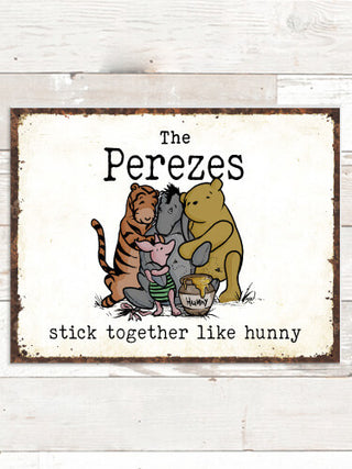 Stick Together : Tin Signs