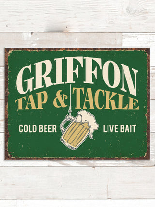 Tap and Tackle : Tin Signs