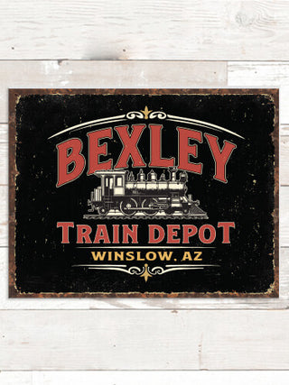 Train Depot : Tin Signs