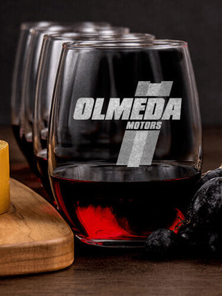 Vintage Motors : Cheese Board Wine Glass Gift Sets - Engraved