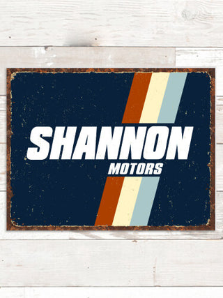 Vintage Motors : Tin Signs