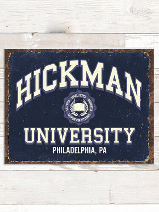Vintage University : Tin Signs