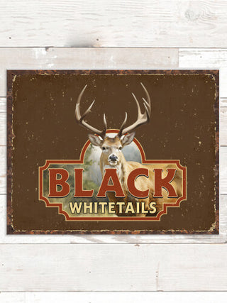 Whitetails : Tin Signs