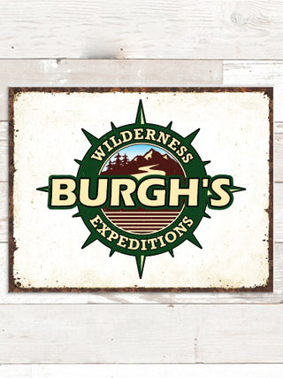 Wilderness Expeditions : Tin Signs