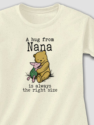 A Hug : Adult Ladies Fitted T-Shirt