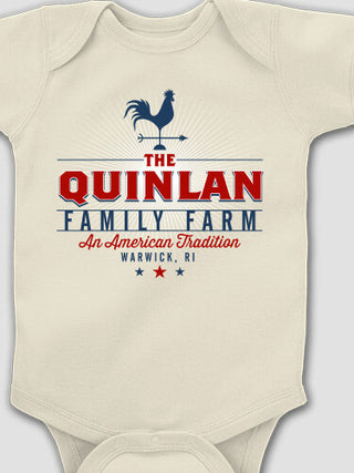 American Farm : Printed Baby Bodysuits