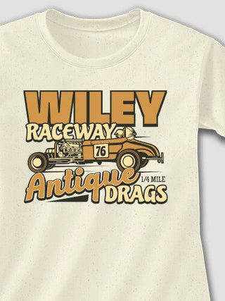 Antique Drag Race : Adult Ladies Fitted T-Shirt