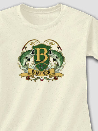Bass Coat Of Arms : Adult Ladies Fitted T-Shirt