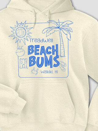 Beach Bums : Printed Hoodies