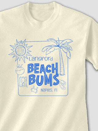 Beach Bums : Printed T-Shirts