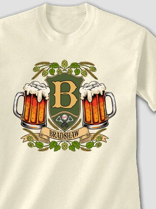 Beer Coat Of Arms : Printed T-Shirts