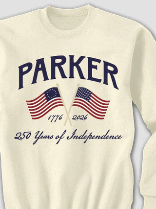 Celebrating 250 Years : Printed Sweatshirts