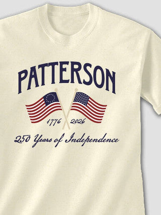 Celebrating 250 Years : Printed T-Shirts