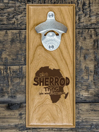 African American Thing : Bottle Openers - Engraved