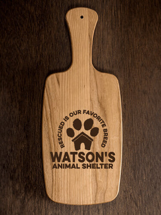 Animal Shelter : Cheese Boards - Engraved