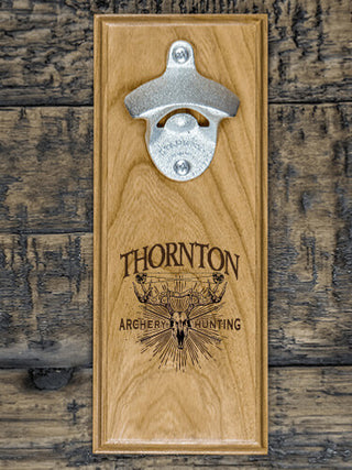 Archery Hunting : Bottle Openers - Engraved