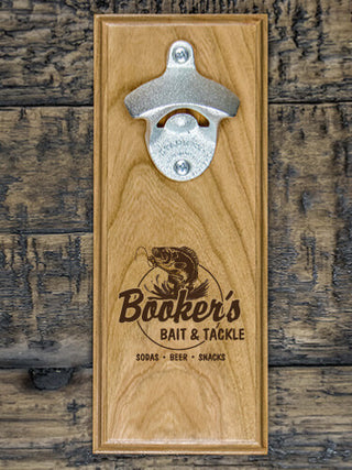 Bait and Tackle : Bottle Openers - Engraved