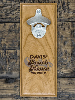 Beach House : Bottle Openers - Engraved