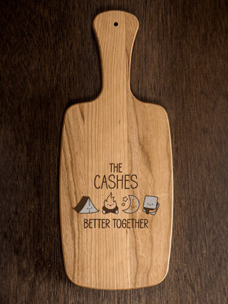 Better Together Camping : Cheese Boards - Engraved