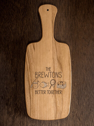 Better Together Fishing : Cheese Boards - Engraved