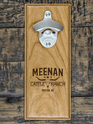 Cattle Ranch : Bottle Openers - Engraved