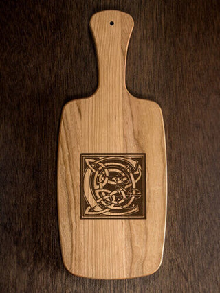 Celtic Monogram : Cheese Boards - Engraved