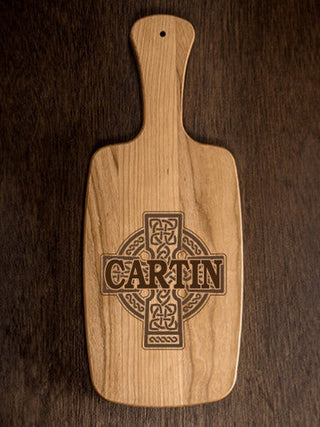 Celtic Stone Cross : Cheese Boards - Engraved