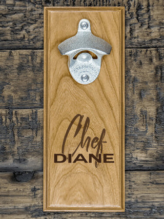 Chef : Bottle Openers - Engraved