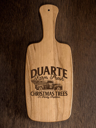 Christmas Tree Farm : Cheese Boards - Engraved