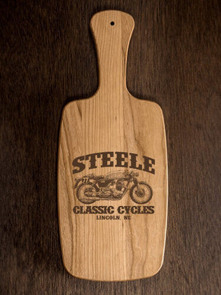 Classic Cycles : Cheese Boards - Engraved
