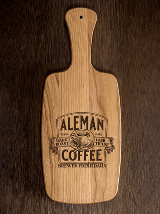 Coffee : Cheese Boards - Engraved