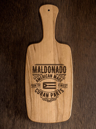 Cuban Parts : Cheese Boards - Engraved