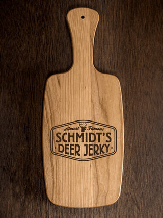Deer Jerky : Cheese Boards - Engraved