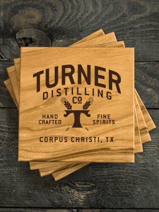 Distilling Company : Coasters - Engraved