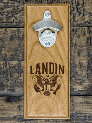 Eagle Monogram : Bottle Openers - Engraved